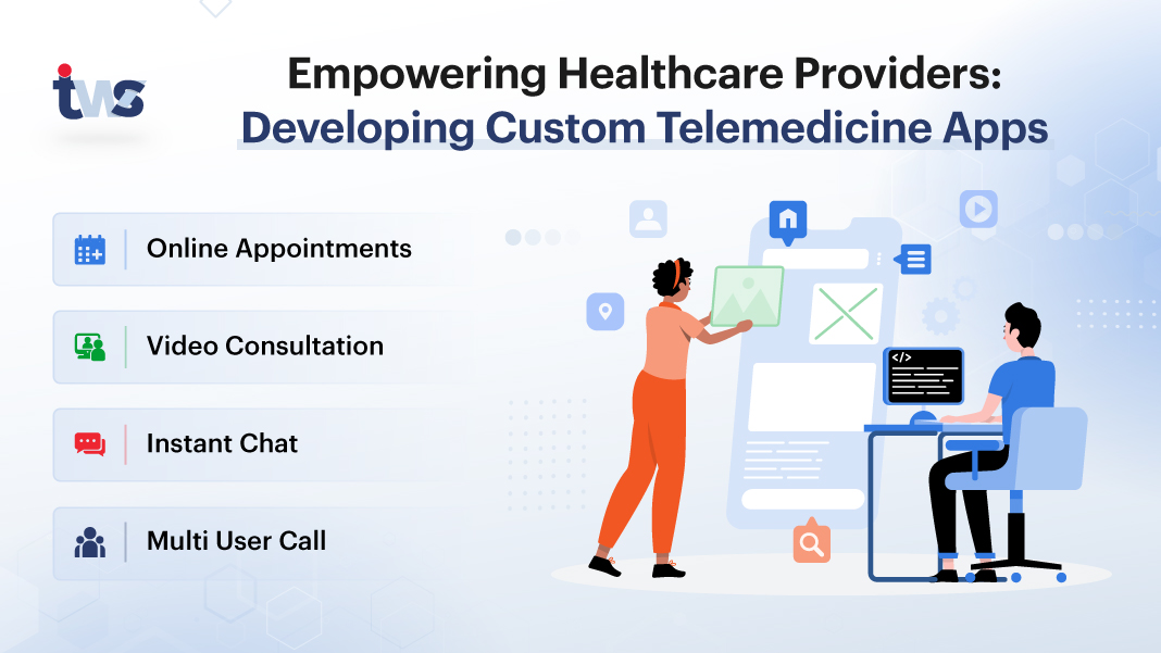 Developing custom telemedicine app development