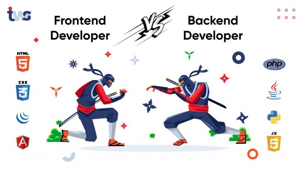 front end vs back end developer