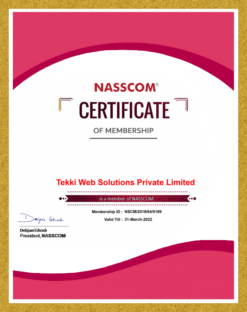 Nasscom Certificate