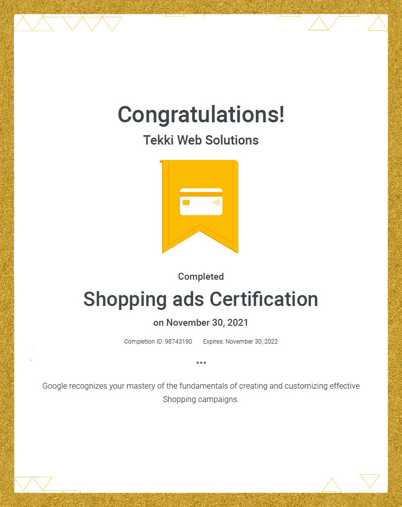 shopping-ads-certificate