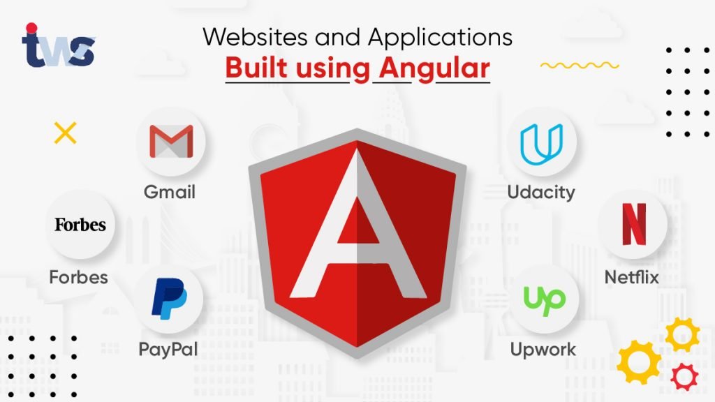 websites built with angular