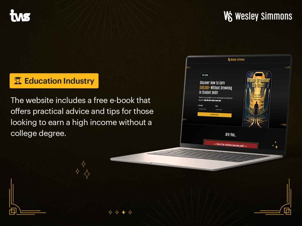 Wesley Education Industry Website