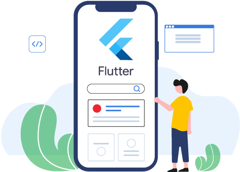 flutter app development header