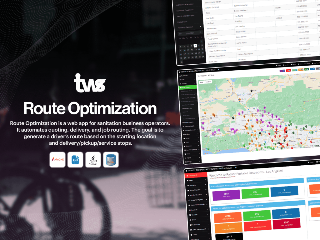 Route Optimization Website